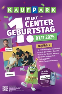 Kaufpark Prospekt - Kaufpark Dresden: Centergeburtstag