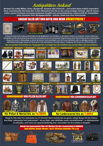 Polster-Manufaktur Silk Prospekt - Antiquitäten Ankauf