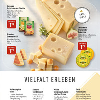 GALERIA Markthalle Prospekt - Käse