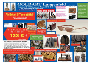 Goldart Langenfeld Prospekt - Tom Jonas Wolak