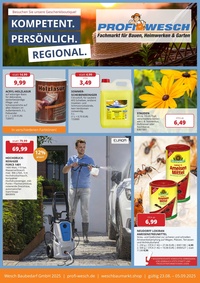 Profi Wesch Prospekt - Angebote ab 23.08.
