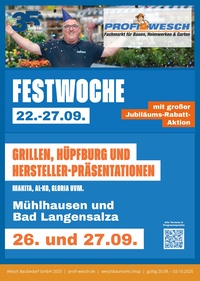 Profi Wesch Prospekt - Angebote ab 20.09.