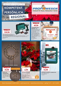 Profi Wesch Prospekt - Angebote ab 15.11.