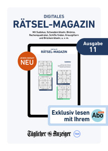 Täglicher Anzeiger Holzminden Prospekt - Abo Vorteil  TAH Rätsel Magazin 11 