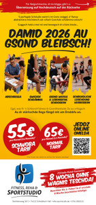 Reha Sportstudio Prospekt - Angebote ab 10.01.