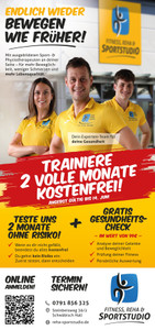 Reha Sportstudio Prospekt - 2026/21 | Reha Sportstudio Frühlingsaktion