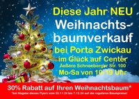 porta Prospekt - Weihnachtsbaumverkauf