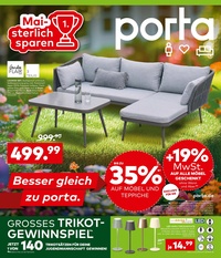 porta Prospekt - Mai-sterlich sparen besser gleich zu Porta