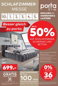 porta Prospekt - Schlafzimmer-Messe bei porta