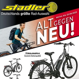 Zweirad Stadler Prospekt - Angebote ab 08.09.