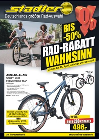 Zweirad Stadler Prospekt - 2025/Radrabatt