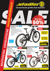 Zweirad Stadler Prospekt - Angebote ab 26.12.