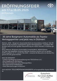 Autohaus Borgmann Prospekt - Eröffnungsfeier