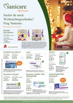 SANICARE Prospekt - Weihnachtsflyer 2024