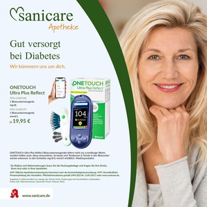 SANICARE Prospekt - Diabetes-Flyer - Seite 1
