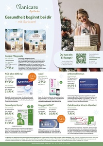 SANICARE Prospekt - Weihnachtsflyer