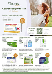 SANICARE Prospekt - Märzflyer 2026