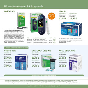SANICARE Prospekt - Diabetes-Flyer - Seite 2