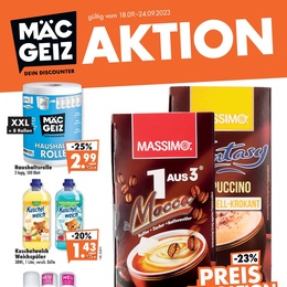 Mäc-Geiz Prospekt - Angebote ab 18.09.