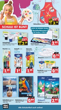 Mäc-Geiz Prospekt - Schulaktion