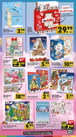 Vorschau des Mäc-Geiz Prospekts - Die schönsten Adventskalender für Klein und Groß, Seite 9