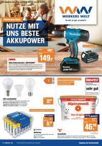 Wehbers Mühle Prospekt - Nutze mit uns beste Akkupower