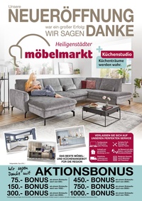 Heiligenstädter Möbelmarkt Prospekt - Angebote ab 16.08.