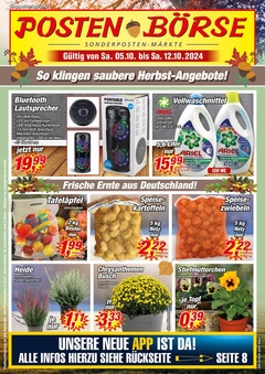 POSTEN-BÖRSE Prospekt - Herbst-Angebote