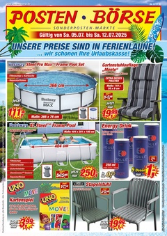 POSTEN-BÖRSE Prospekt - Angebote ab 07.07.