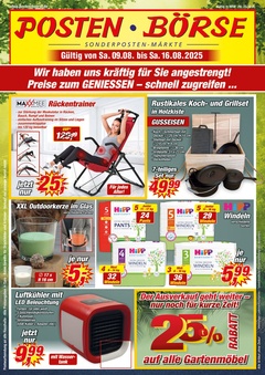 POSTEN-BÖRSE Prospekt - Angebote ab 09.08.