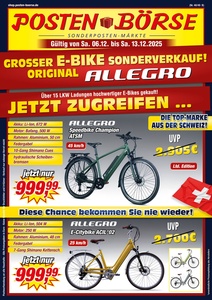 POSTEN-BÖRSE Prospekt - Angebote ab 06.12.