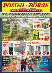POSTEN-BÖRSE Prospekt - Angebote ab 31.01.