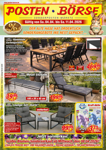 POSTEN-BÖRSE Prospekt - Angebote ab 04.04.