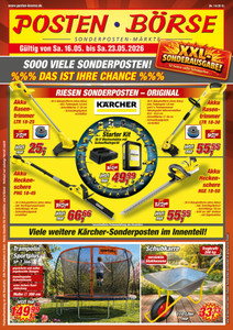 POSTEN-BÖRSE Prospekt - soooo viele Sonderposten