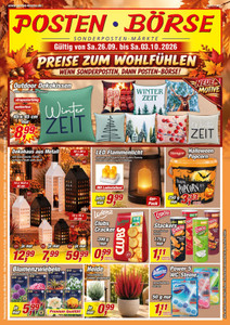 POSTEN-BÖRSE Prospekt - Preise zum Wohlfühlen