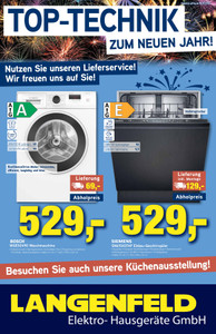 Langenfeld Elektro-Hausgeräte Prospekt - Angebote ab 05.01.