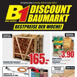 B1 Discount Baumarkt Prospekt - Angebote ab 23.09.