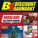 B1 Discount Baumarkt Prospekt - Geschenkideen zum Nikolaus Angebote