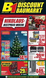 B1 Discount Baumarkt Prospekt - Angebote ab 30.11.