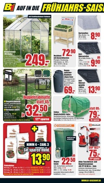 B1 Discount Baumarkt Prospekt - Angebote ab 08.03.