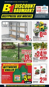 B1 Discount Baumarkt Prospekt - Angebote ab 15.03.