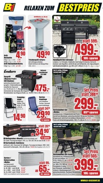 B1 Discount Baumarkt Prospekt - Angebote ab 03.05.