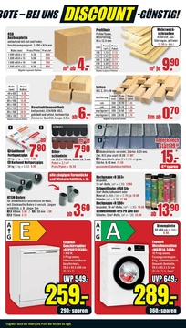 B1 Discount Baumarkt Prospekt - Angebote ab 03.05.