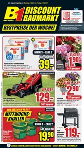 B1 Discount Baumarkt Prospekt - Angebote ab 10.05.