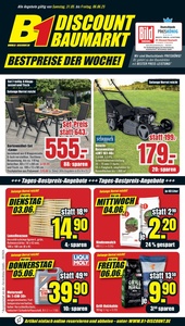 B1 Discount Baumarkt Prospekt - Angebote ab 31.05.