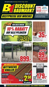 B1 Discount Baumarkt Prospekt - Angebote ab 07.06.