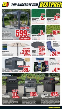 B1 Discount Baumarkt Prospekt - Angebote ab 14.06.