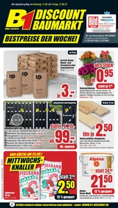B1 Discount Baumarkt Prospekt - Angebote ab 21.06.