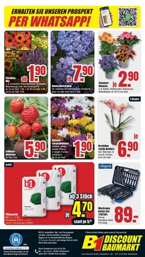 B1 Discount Baumarkt Prospekt - Angebote ab 12.07.