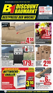 B1 Discount Baumarkt Prospekt - Angebote ab 16.08.